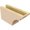 Ekena Millwork 4in. W x 6in. H x 12in. L Yorktown Woodgrain TimberThane Rafter Tail, Primed Tan RFTUR04X06X12YORRCPR - alternate 3